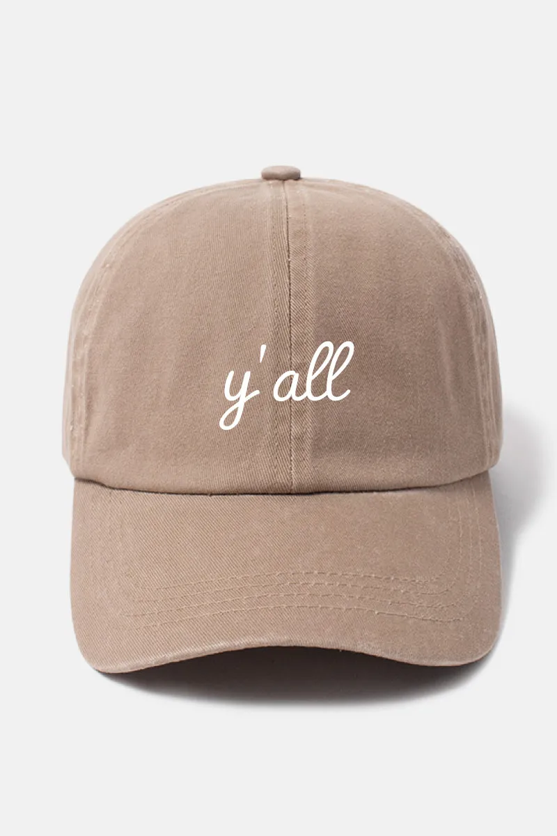 LCAP2783 - Y'all Baseball Cap