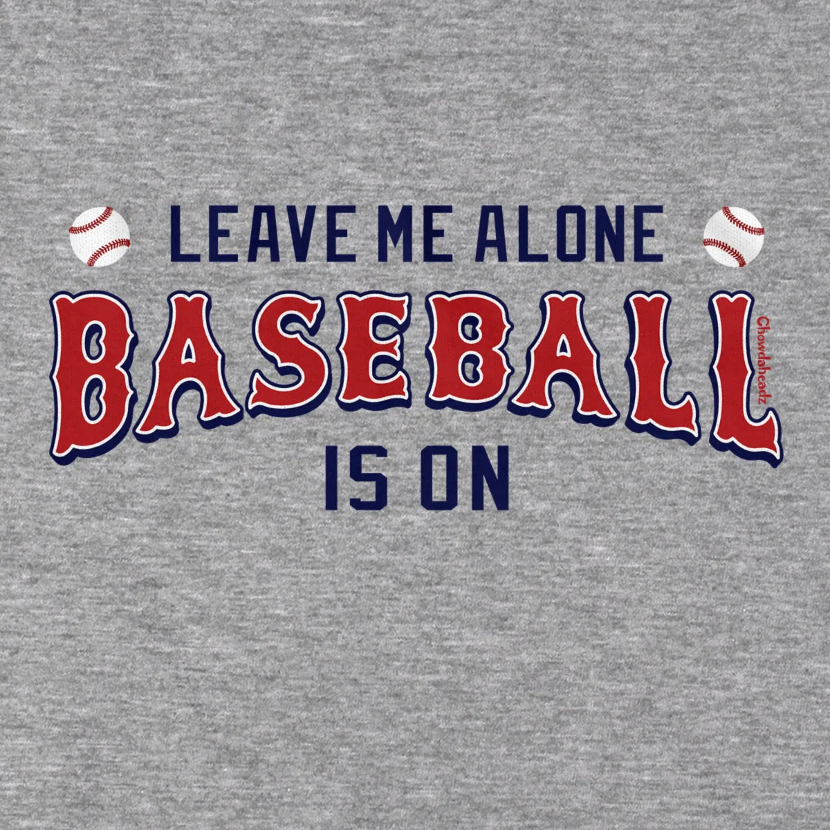 Leave Me Alone Baseball Is On Hoodie
