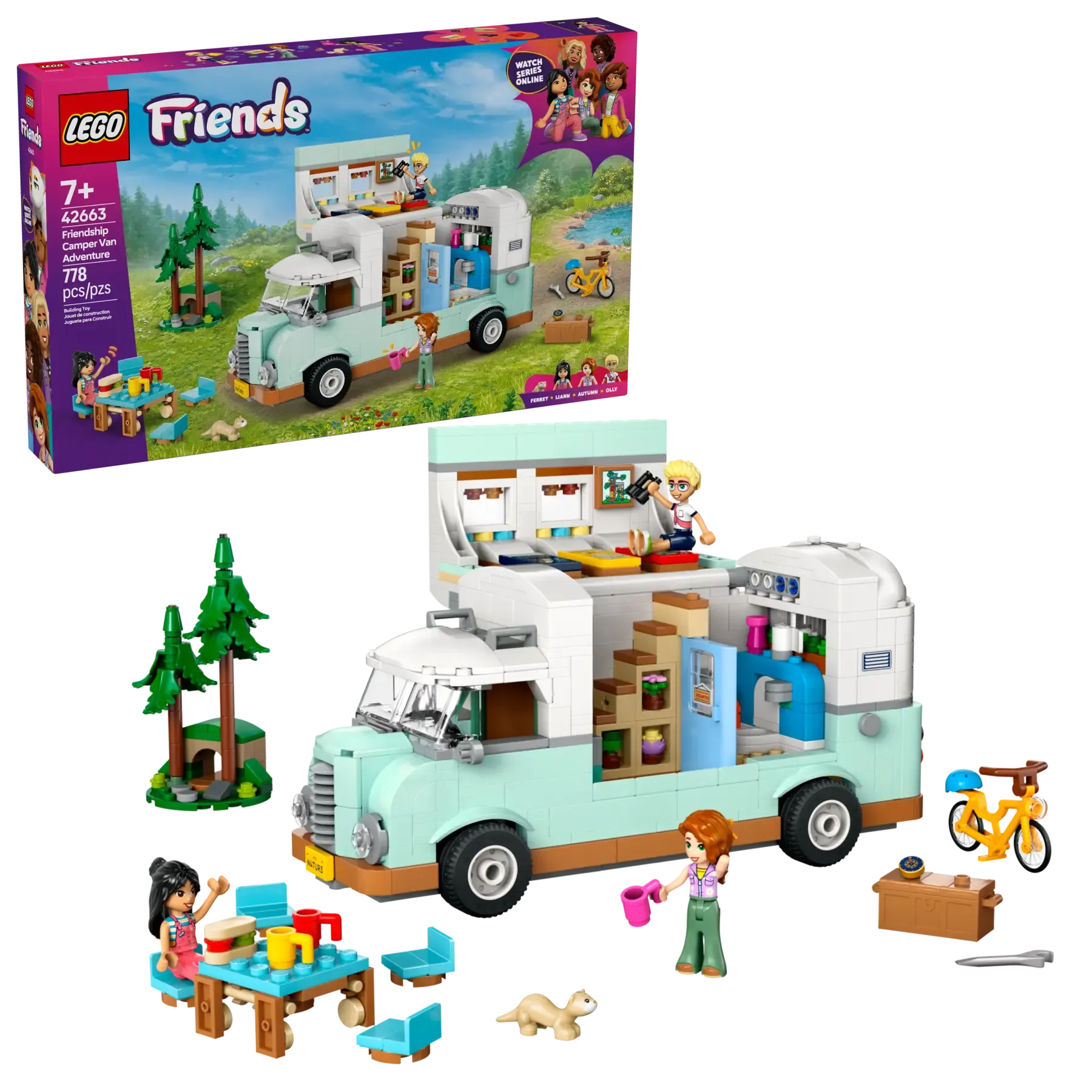 Lego Friendship Camper Van Advent.. (42663)