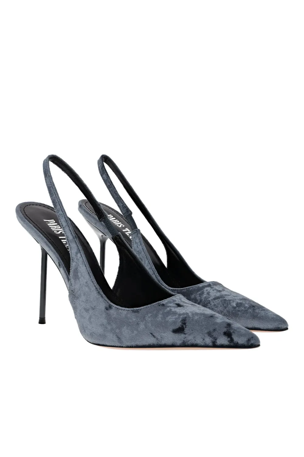 Lidia Moon Light Velvet Slingback Heel
