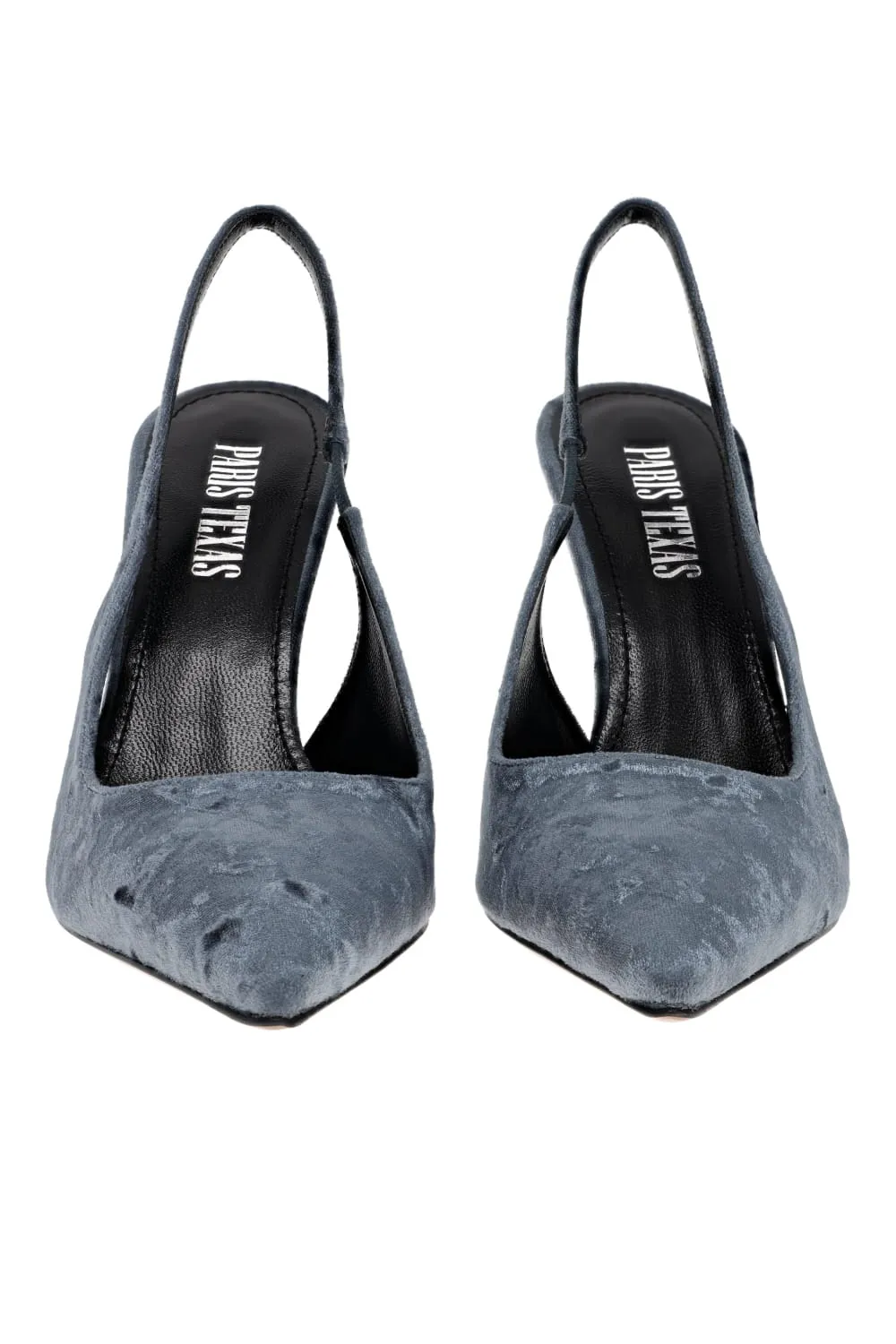 Lidia Moon Light Velvet Slingback Heel
