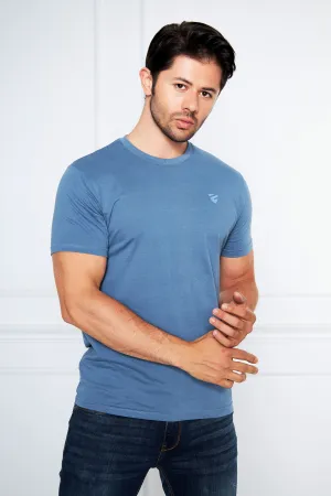 Light Blue T Shirt RN HS