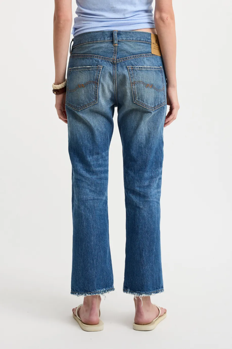 LINDSAY SLIM BF JEAN IN APSLEY BLUE