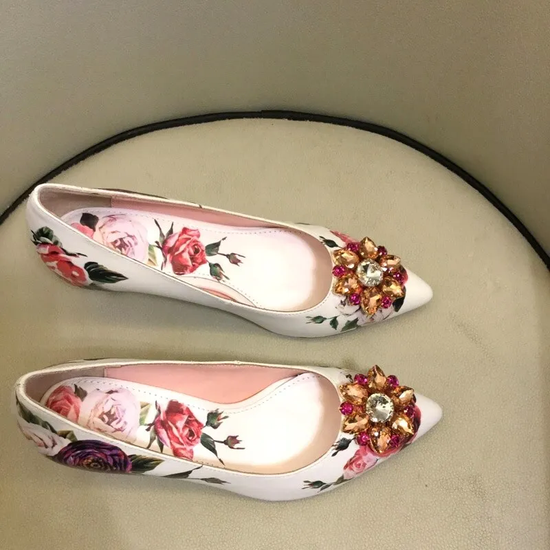 Luxury Bling Gemstone Crystal Pumps