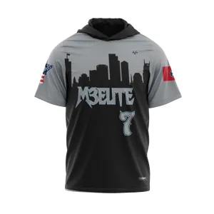 M3 ELITE Baseball Sublimated Lightweight Short Sleeve Hoodie