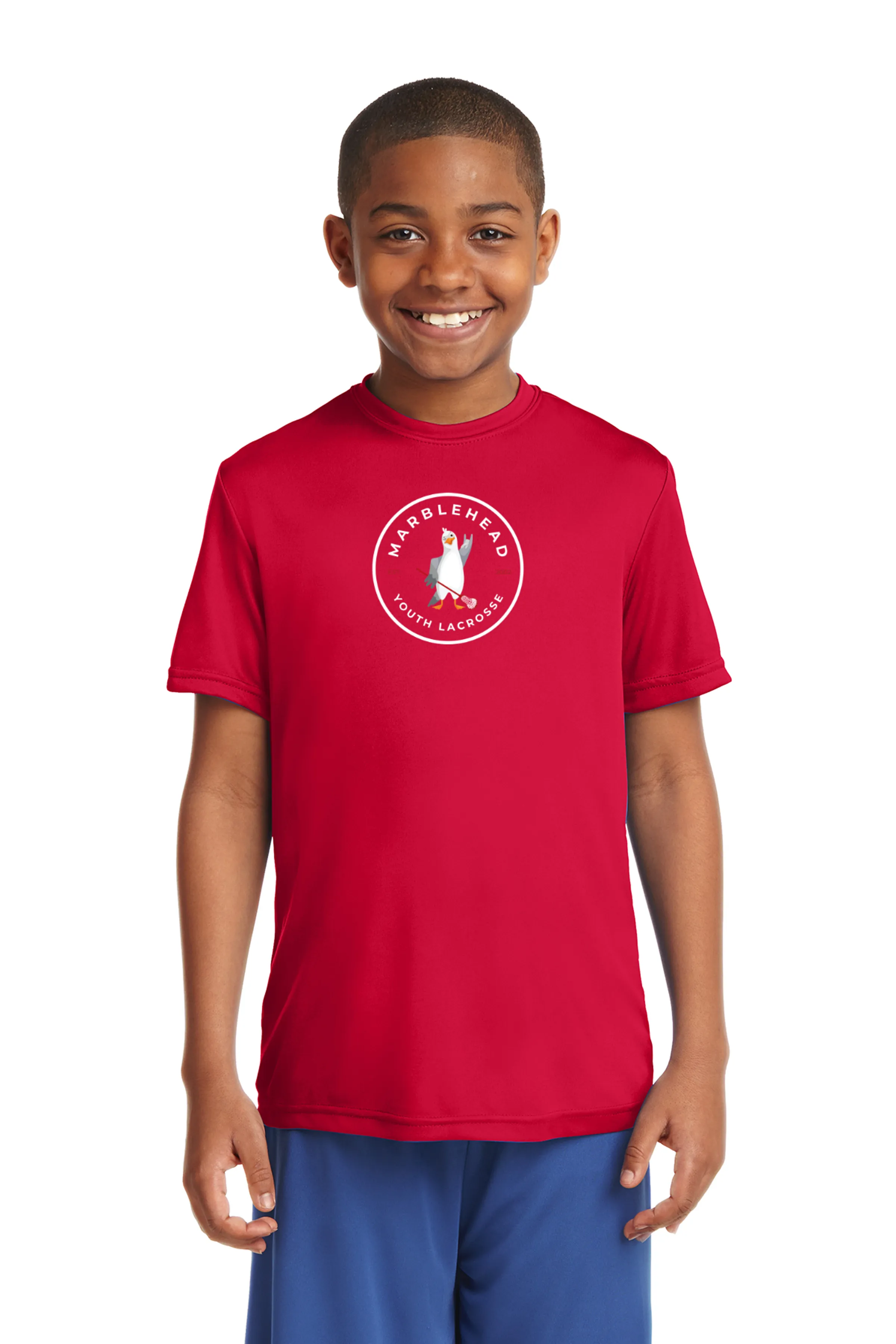 Marblehead Youth Lacrosse 'Seagull' Performance Tee