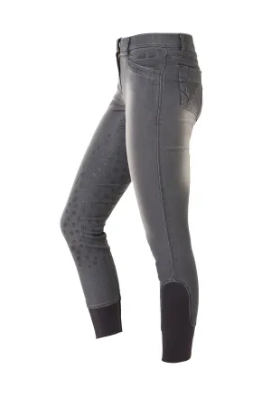 Mark Todd Ladies Silicone Full Seat Denim Breeches