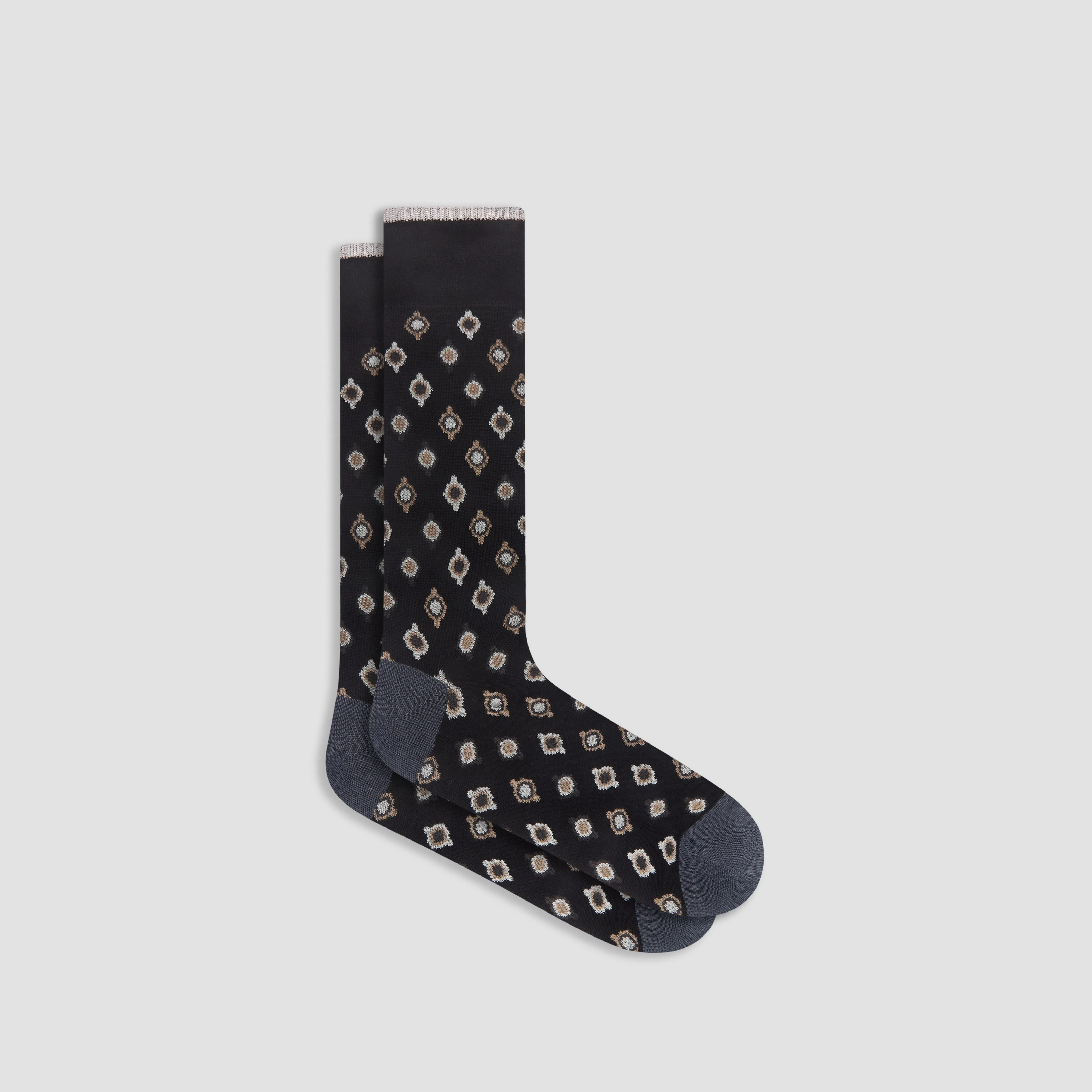 Medallion Mid-Calf Socks