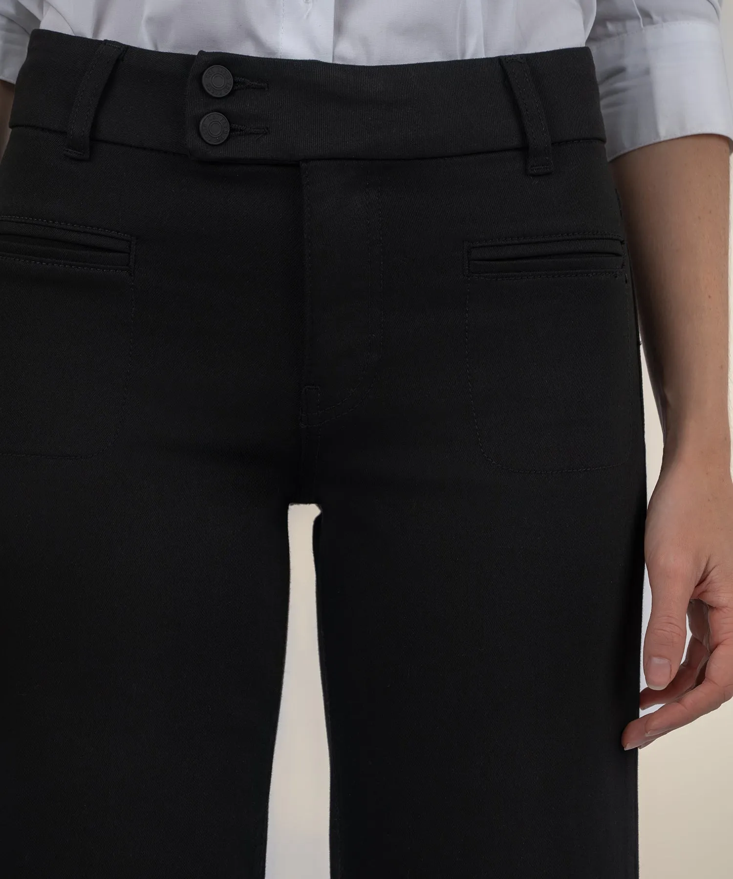 Meg High Rise Ponte Wide Leg - FINAL SALE