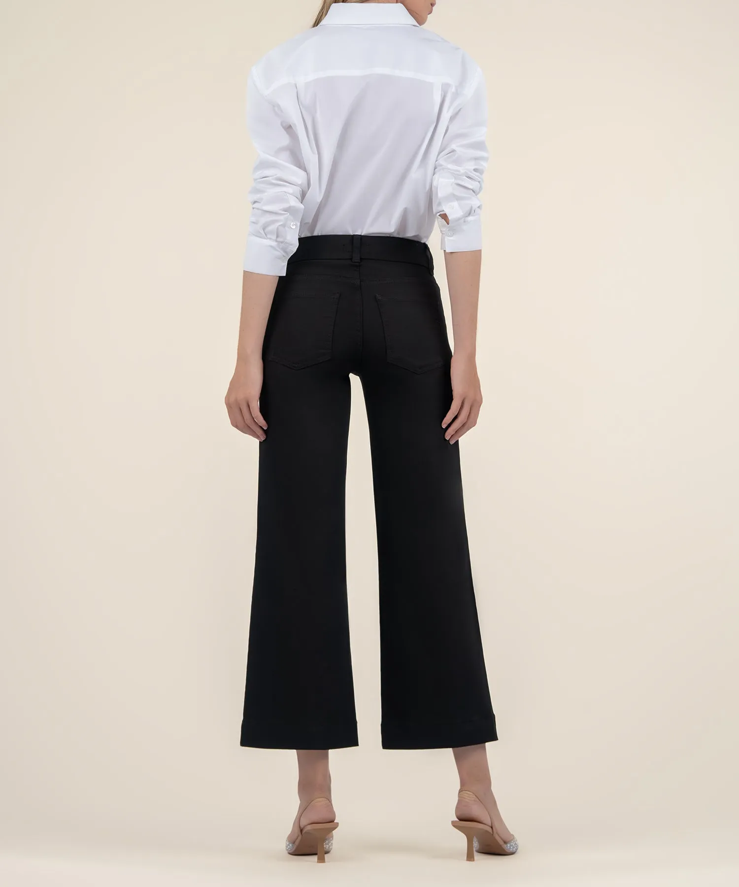 Meg High Rise Ponte Wide Leg - FINAL SALE