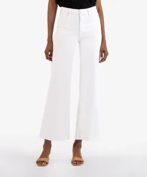 Meg High Rise Wide Leg Jean - Optic