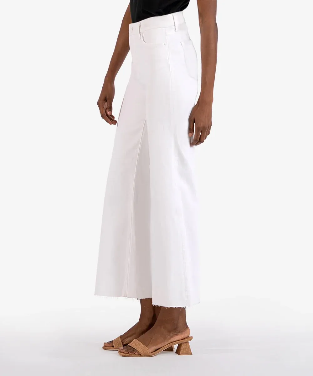Meg High Rise Wide Leg Jean - Optic