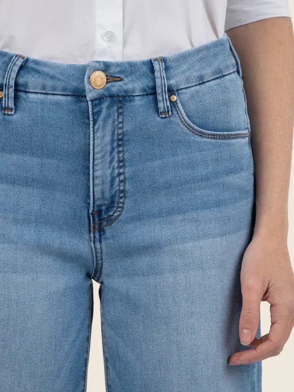 Meg High Rise - Wide Leg - Raw Hem - Deference