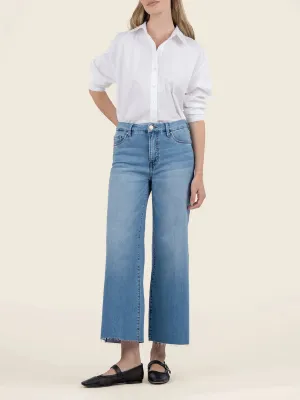 Meg High Rise - Wide Leg - Raw Hem - Deference