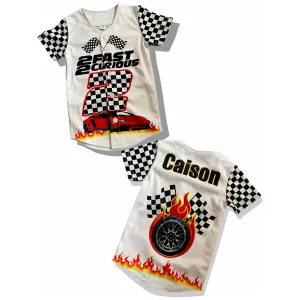 Men's  Race Track Baseball jersey