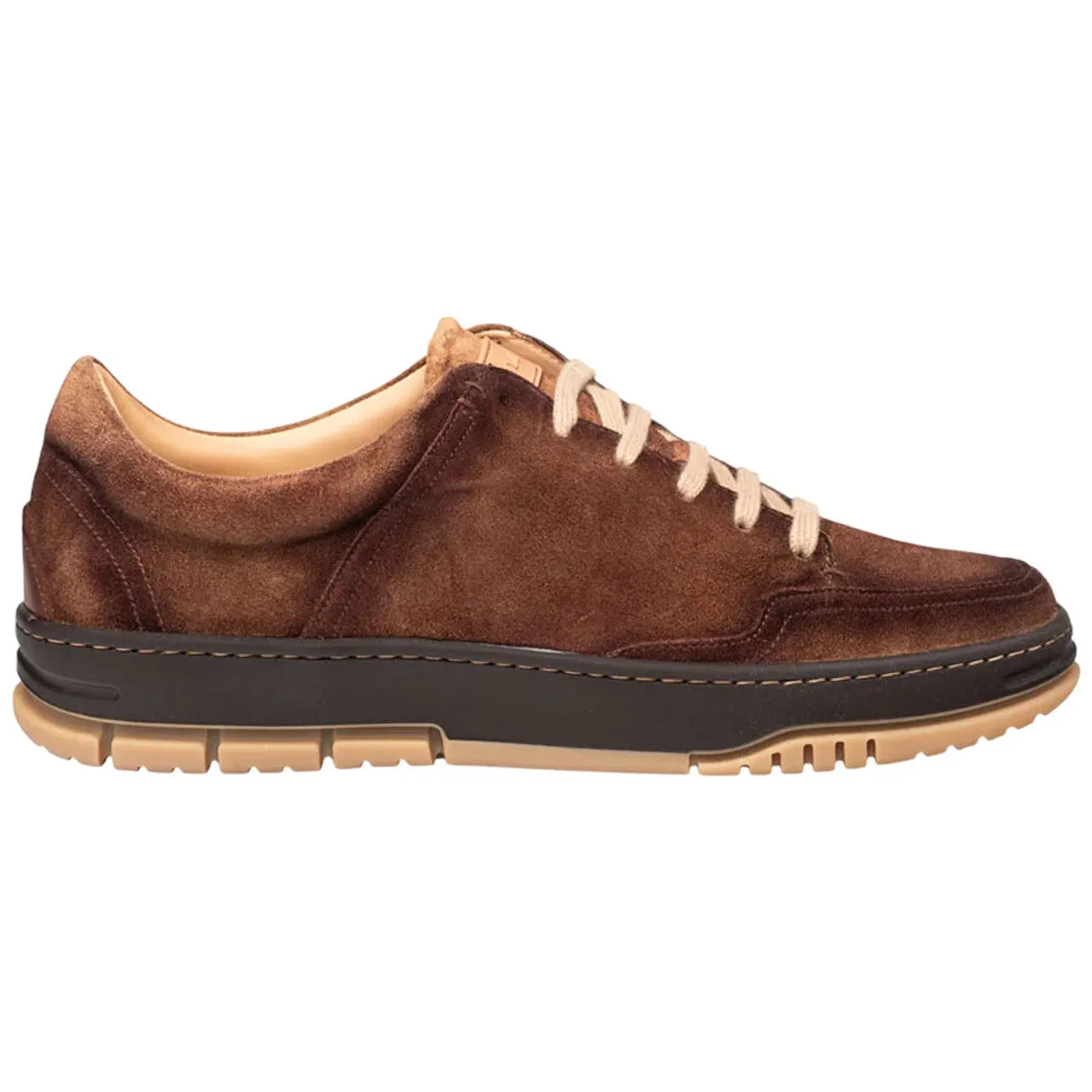 Men's Villani Suede Street Sport Sneaker By Mezlan Made In Spain Brand