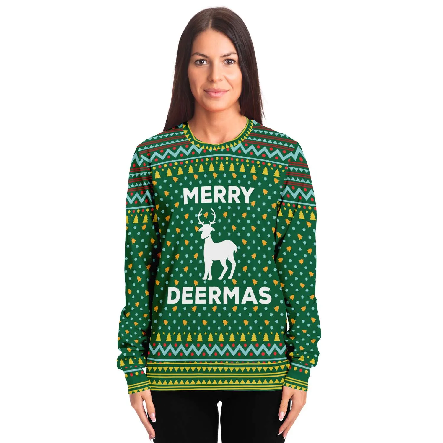 Merry Deermas - Athletic Sweatshirt
