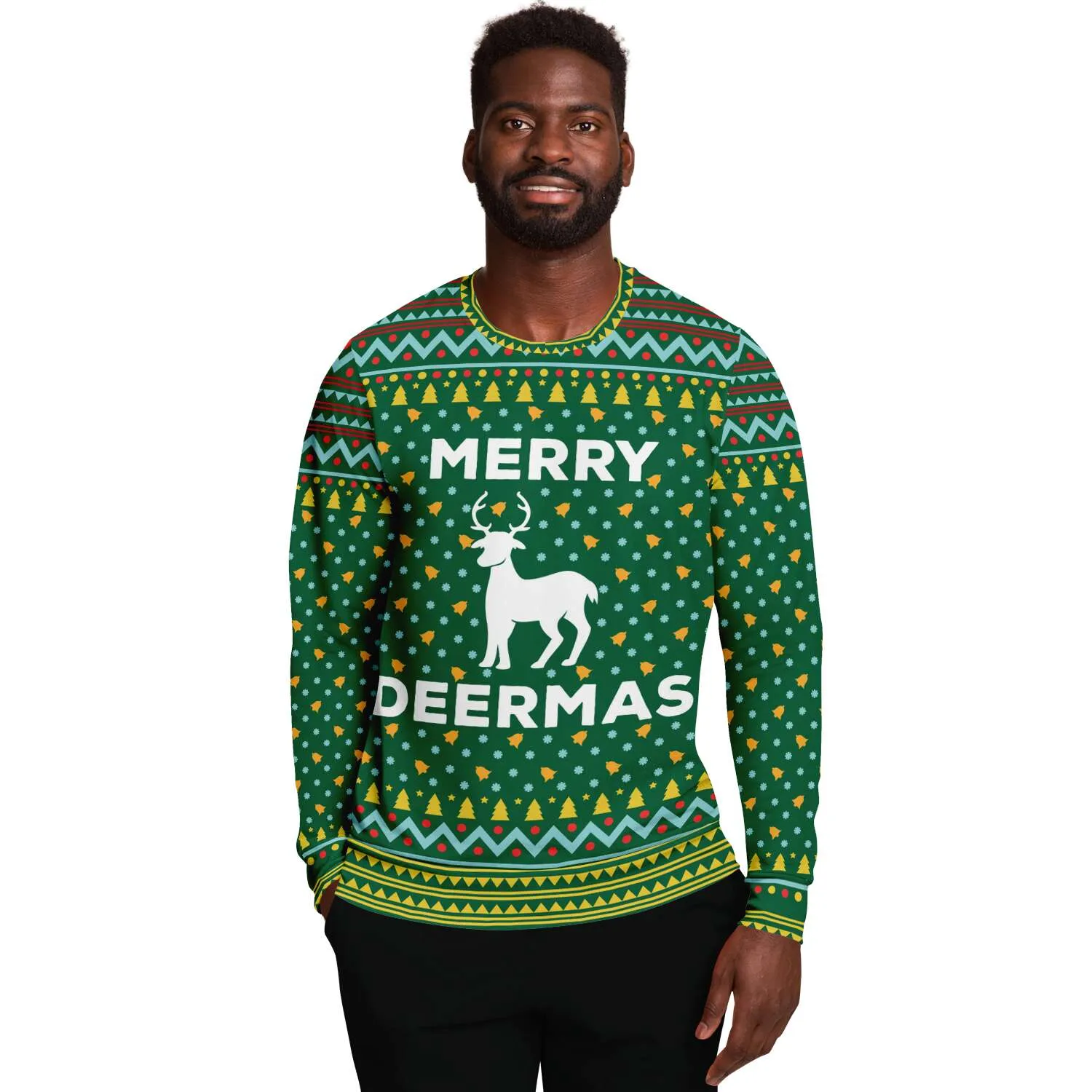 Merry Deermas - Athletic Sweatshirt