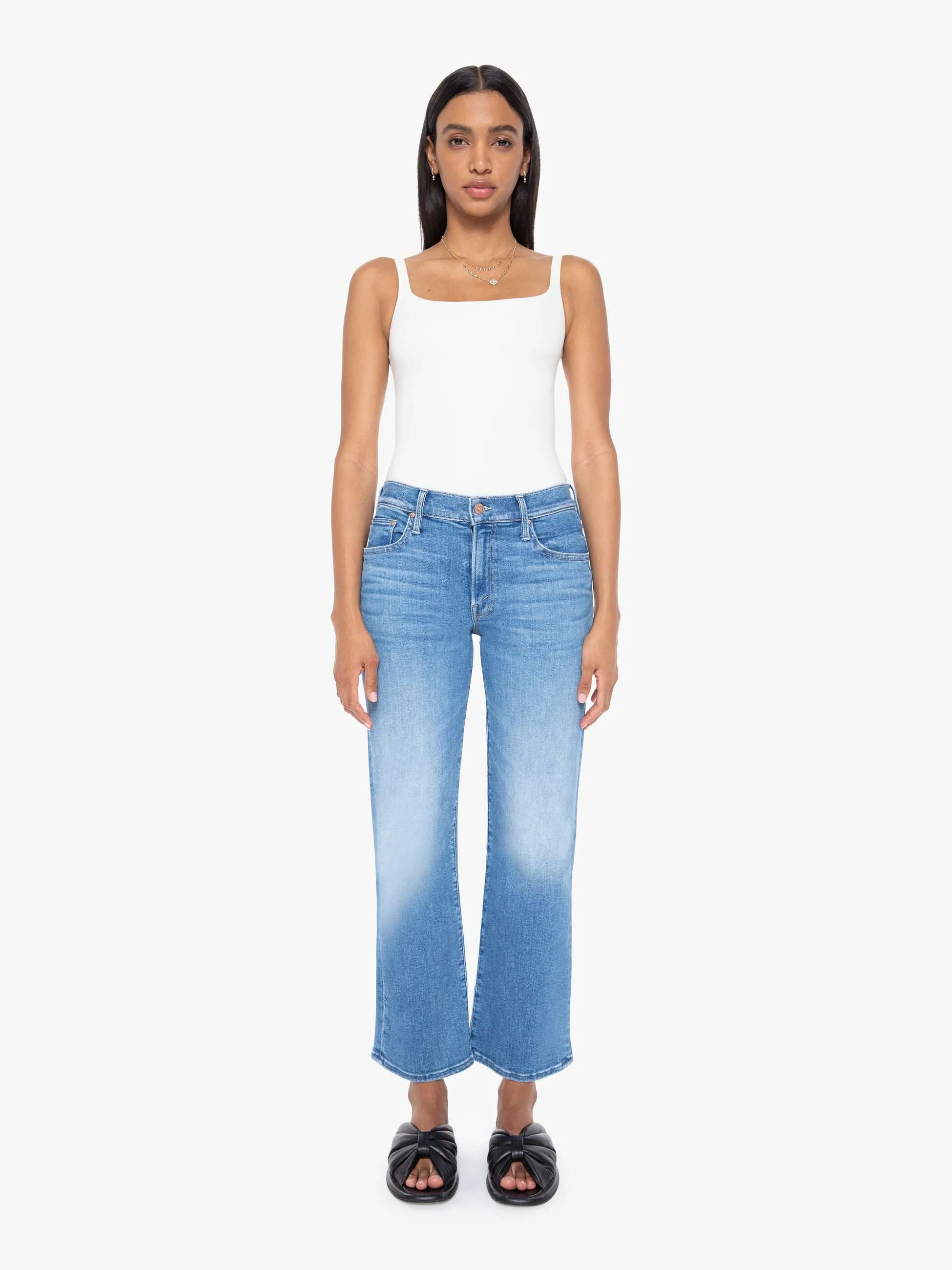 Mid Rise Rambler Zip Ankle Out Of The Blue