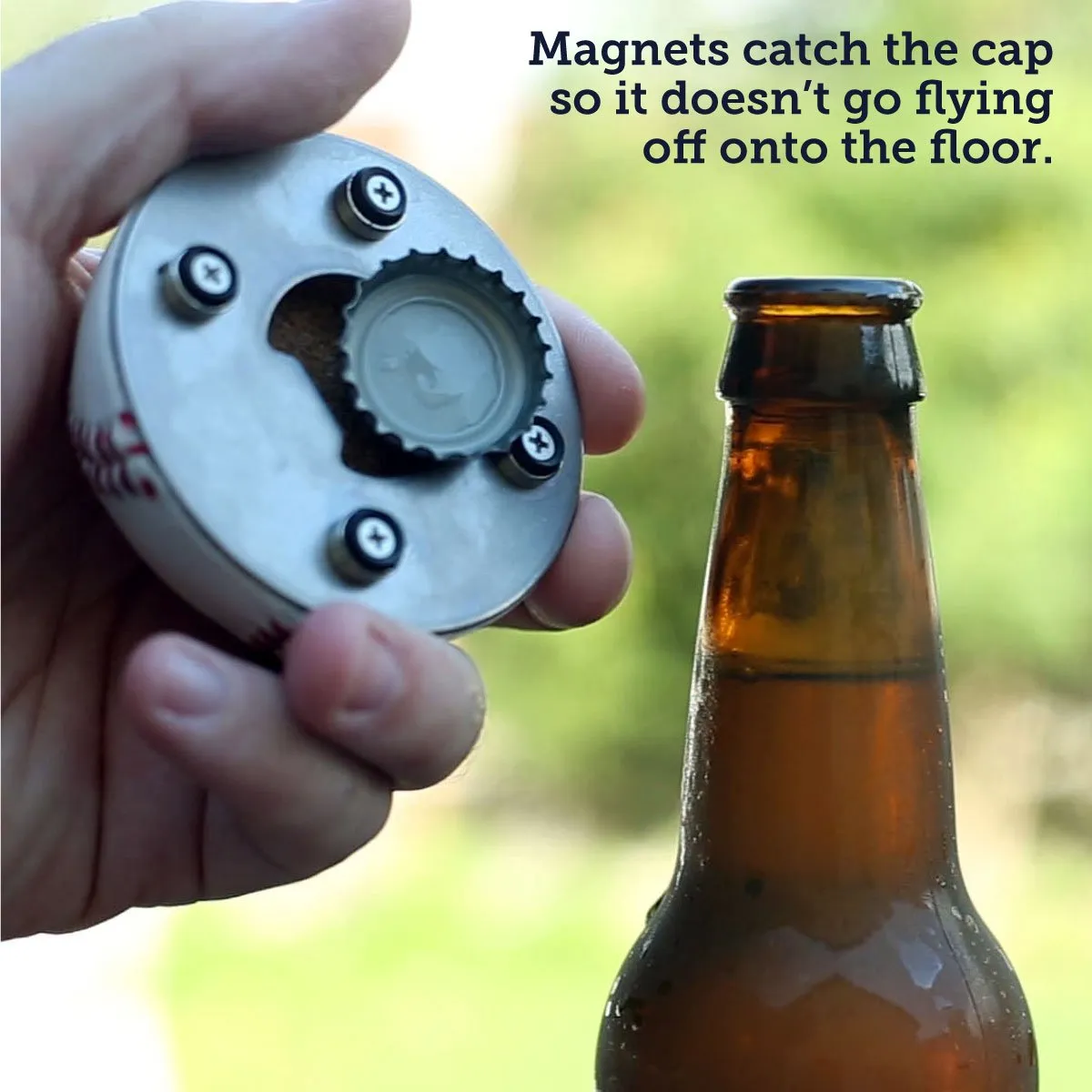 Milwaukee Baseball Bottle Opener