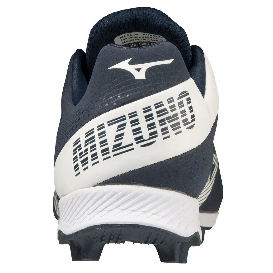 Mizuno Wave Lightrevo JR Low Molded Rubber Baseball Cleat (2024)