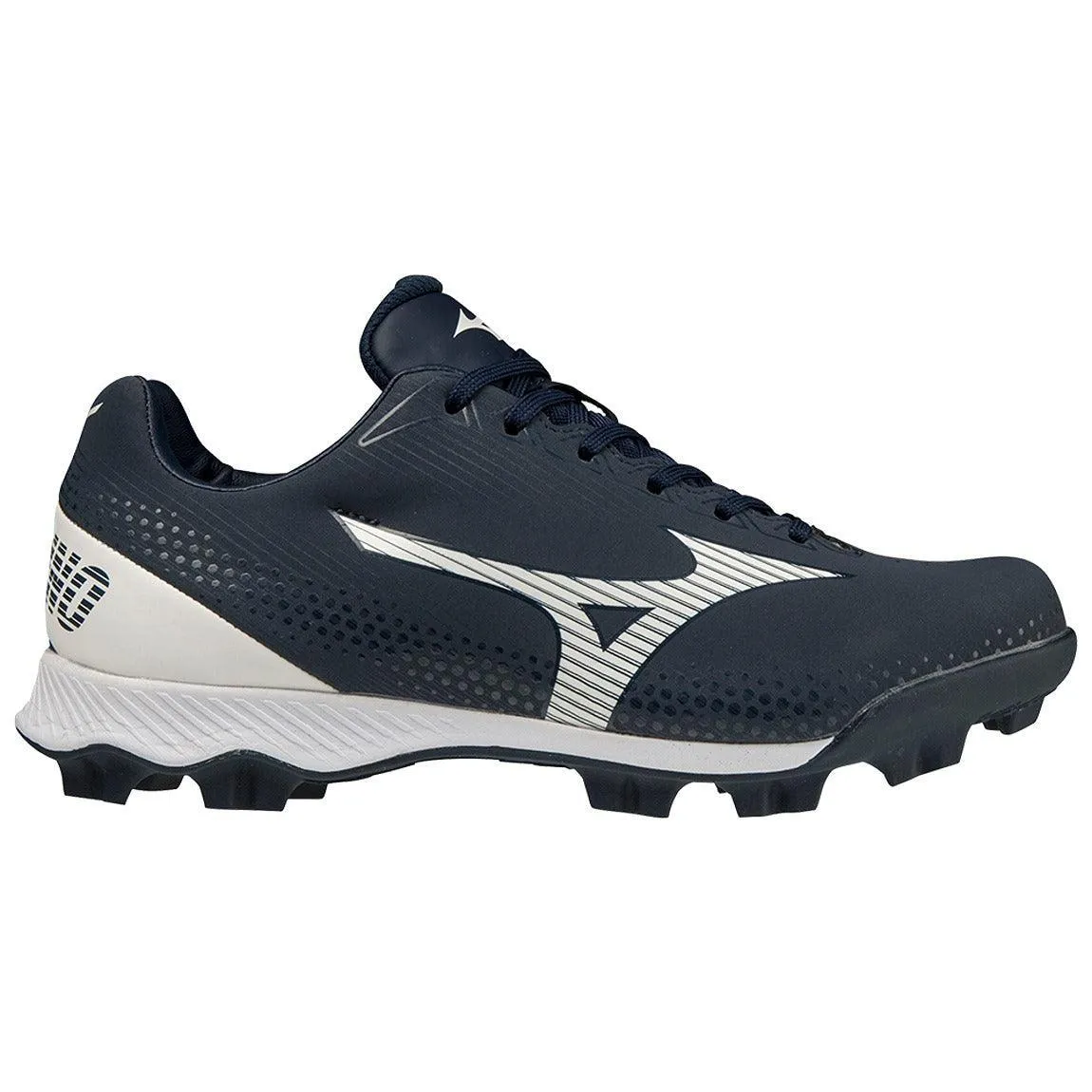 Mizuno Wave Lightrevo JR Low Molded Rubber Baseball Cleat (2024)