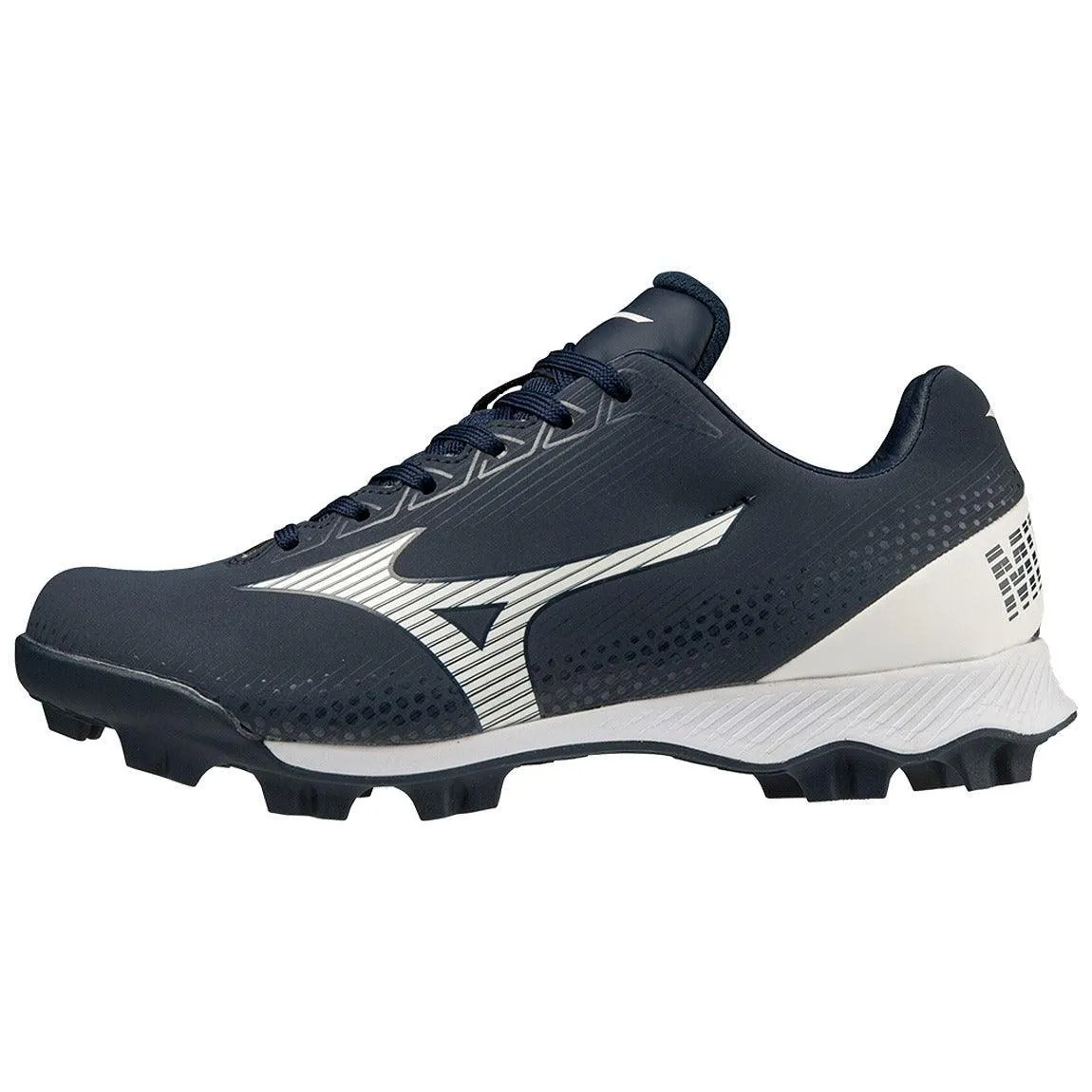 Mizuno Wave Lightrevo JR Low Molded Rubber Baseball Cleat (2024)