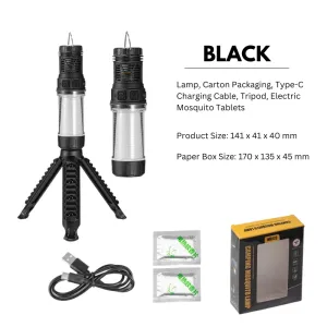 Mosquito UV Bug Insect Zapper Portable Light Lantern Flashlight USB Rechargeable Cordless Electric Mosquito Killer Waterproof Fly Traps Indoor Outdoor