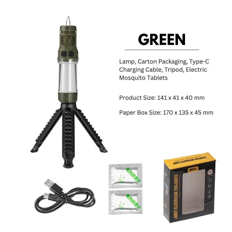 Mosquito UV Bug Insect Zapper Portable Light Lantern Flashlight USB Rechargeable Cordless Electric Mosquito Killer Waterproof Fly Traps Indoor Outdoor