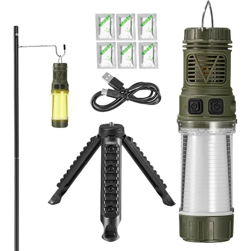 Mosquito UV Bug Insect Zapper Portable Light Lantern Flashlight USB Rechargeable Cordless Electric Mosquito Killer Waterproof Fly Traps Indoor Outdoor