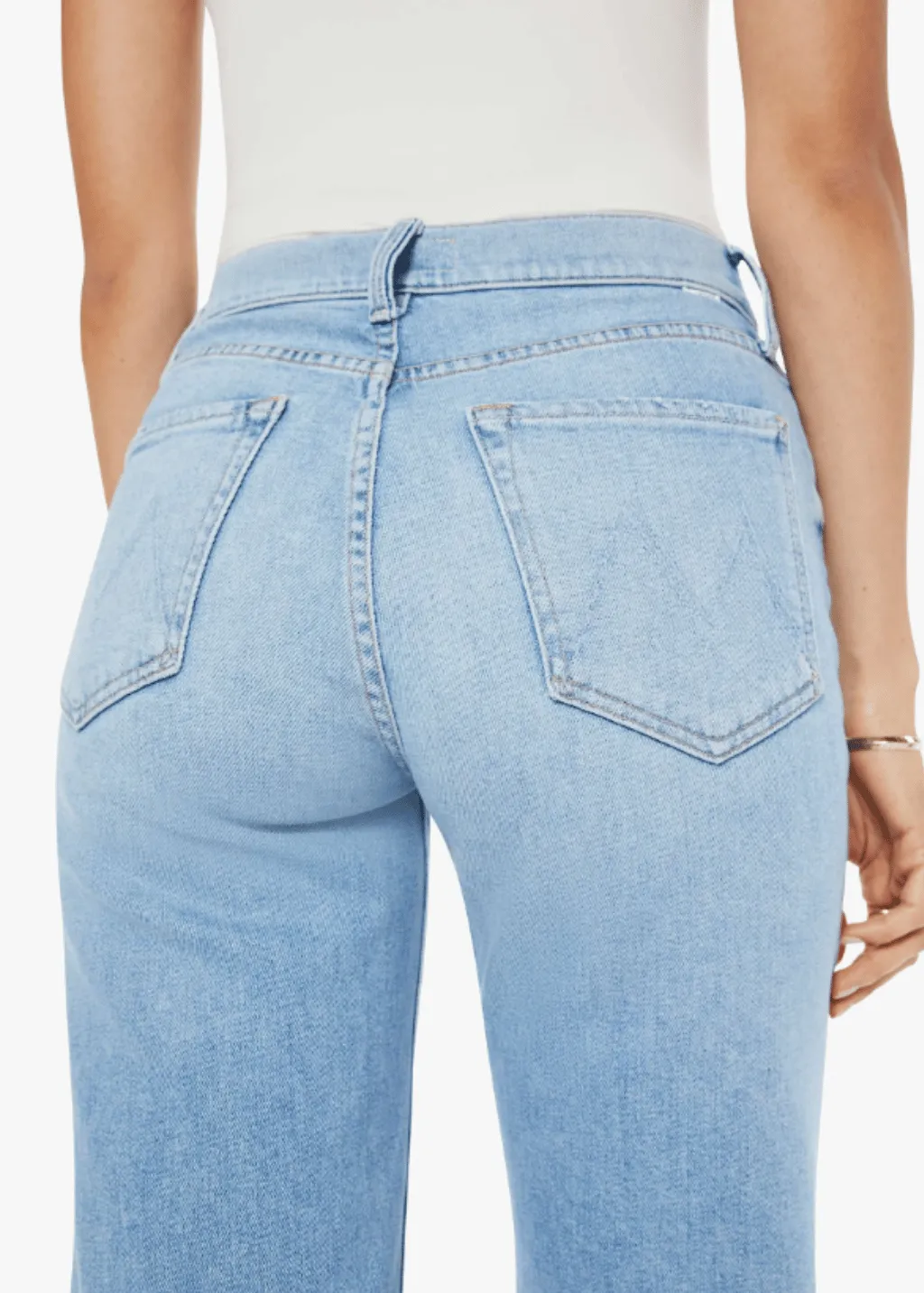 MOTHER Denim The Rambler Zip Ankle