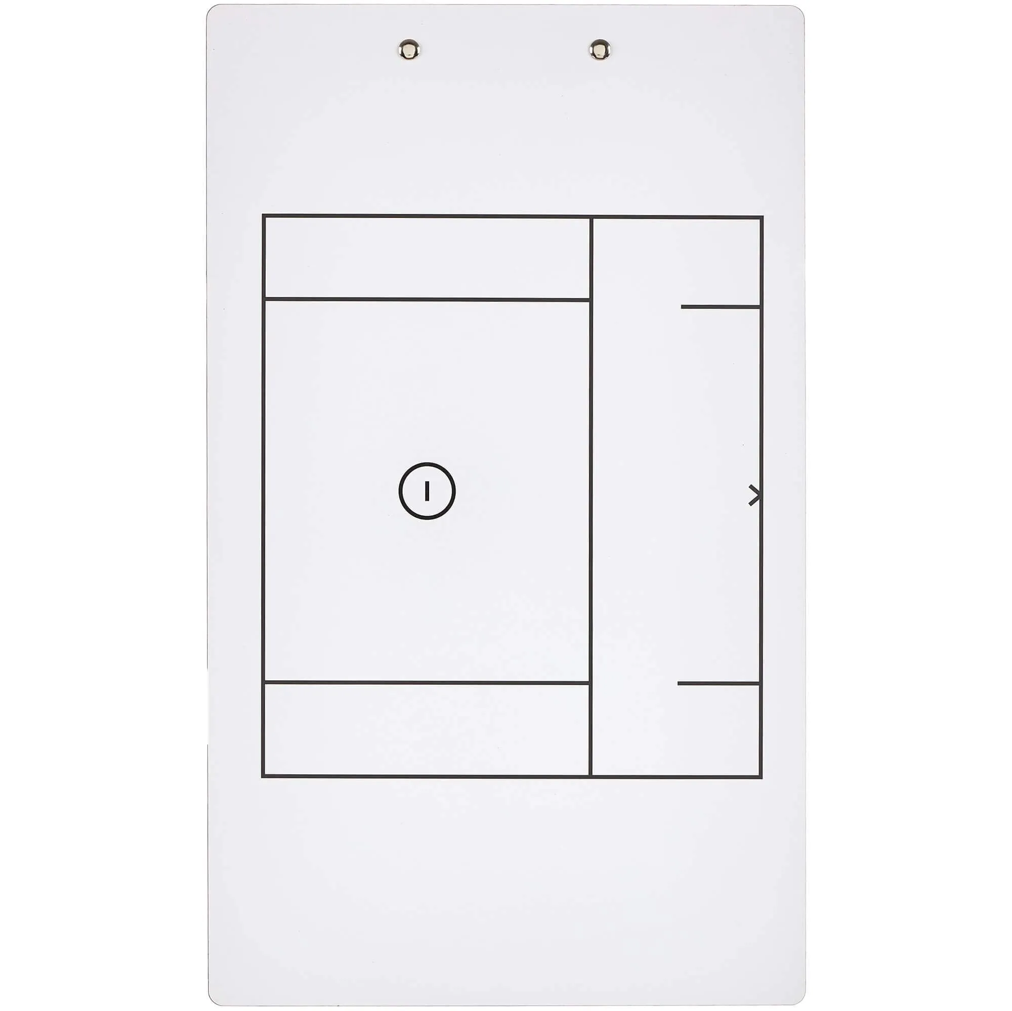 Murray Sporting Goods Dry Erase Lacrosse Coaches Clipboard