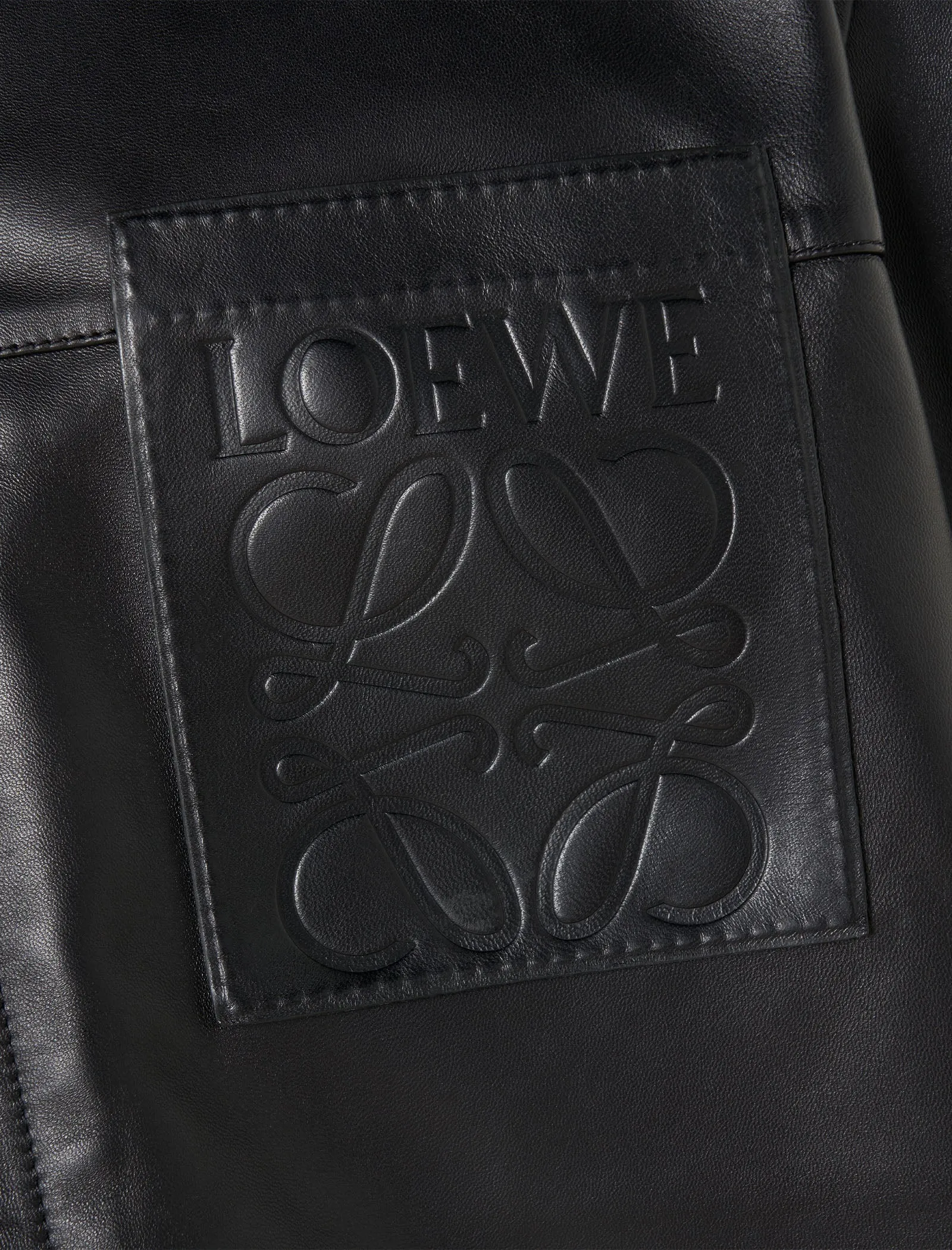 NAPPA LEATHER OVERSHIRT