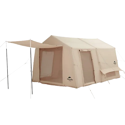 Naturehike Extend Air 12 X cotton inflatable tent quicksand - Gold