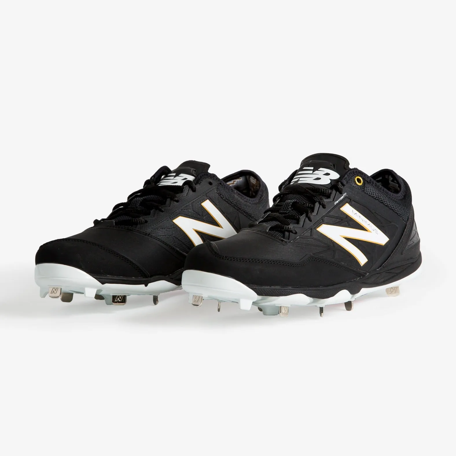 NB Low Baseball Cleats Black MBBBK