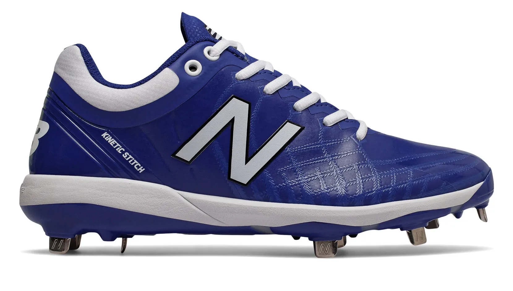 NB Low Baseball Cleats Royal L4040TB5