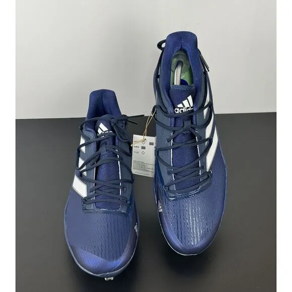 NEW Adidas‎ Adizero Afterburner 8 Mens TPU Baseball Cleats H00978 Navy