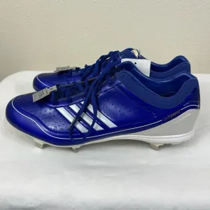 NEW Adidas Adizero Diamond King Blue Metal Baseball Cleats Mens Size 13 G24749
