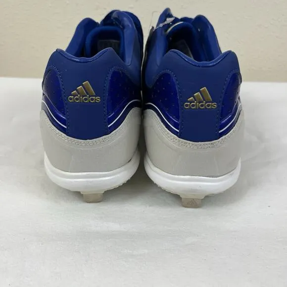 NEW Adidas Adizero Diamond King Blue Metal Baseball Cleats Mens Size 13 G24749