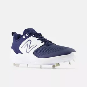 New Balance Fresh Foam X 3000 v6 Metal Cleat - Navy/White