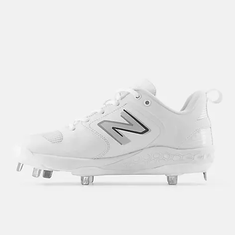 New Balance Fresh Foam X Velo v3 Metal Softball Cleat - White