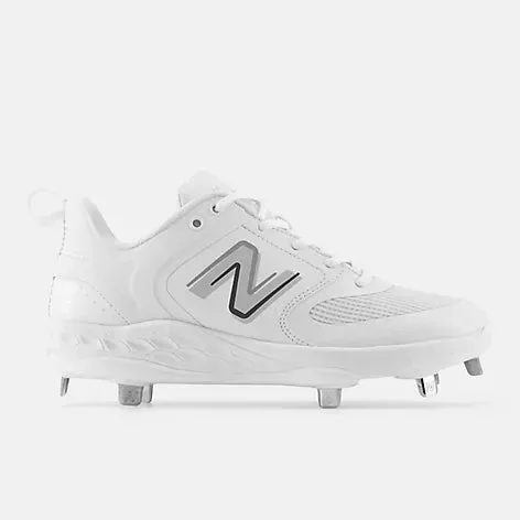New Balance Fresh Foam X Velo v3 Metal Softball Cleat - White