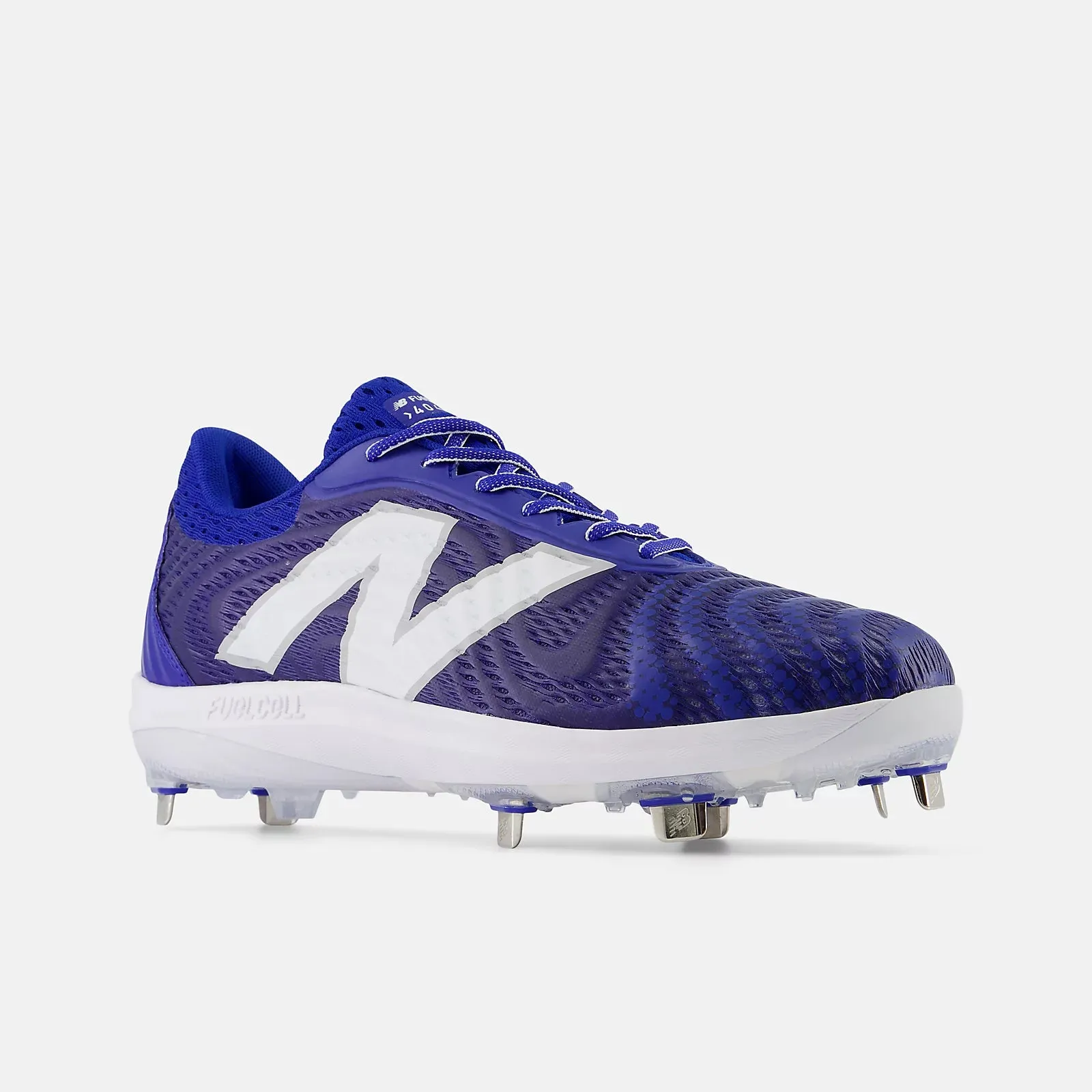 New Balance Low Baseball Cleats Blue White L4040TB7