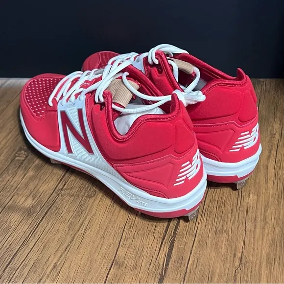 New Balance Rev Lite Fantom Fit Metal Baseball Cleats Men’s Size 15 Red/White