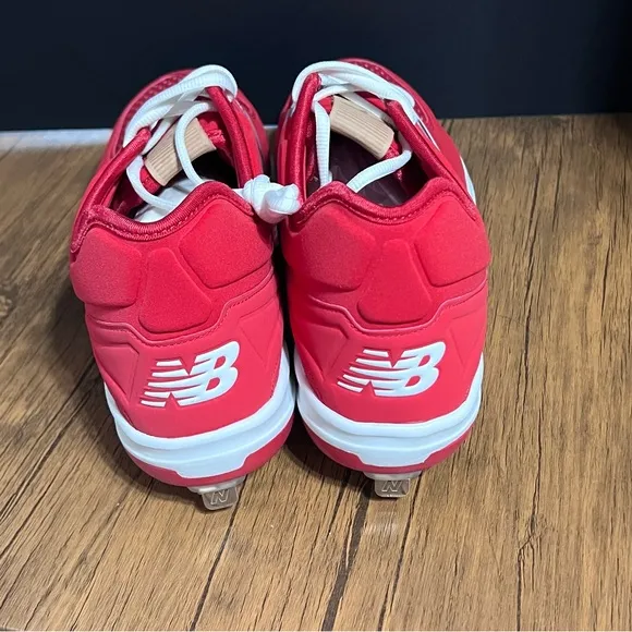 New Balance Rev Lite Fantom Fit Metal Baseball Cleats Men’s Size 15 Red/White