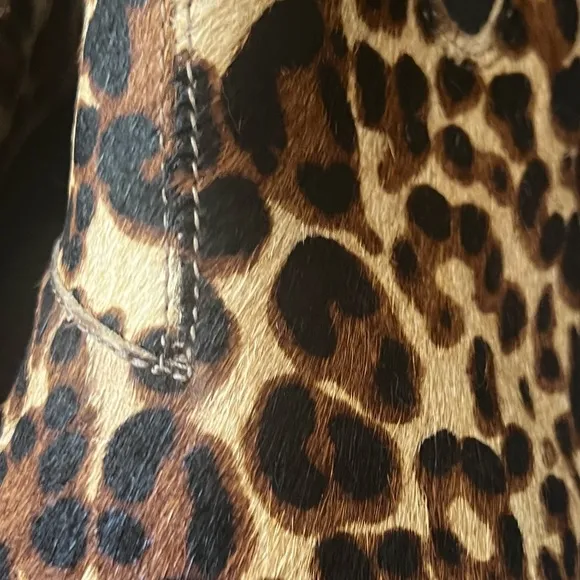 NEW Jack Rogers Margot leopard side gore Lug Sole ankle Booties Sizes 5 &amp; 9.5