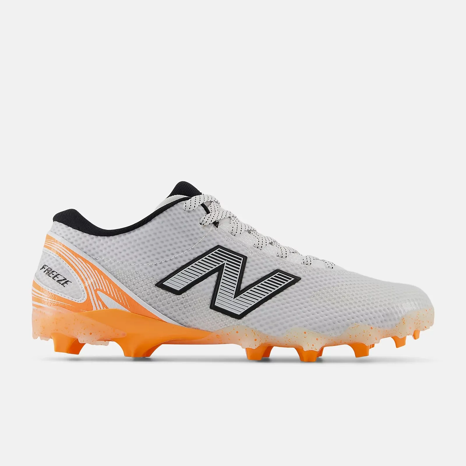 NEW Men's NEW BALANCE FREEZELX V5 LOW White Hot Mango Black MESH Shoes AUTHENTIC IN BOX