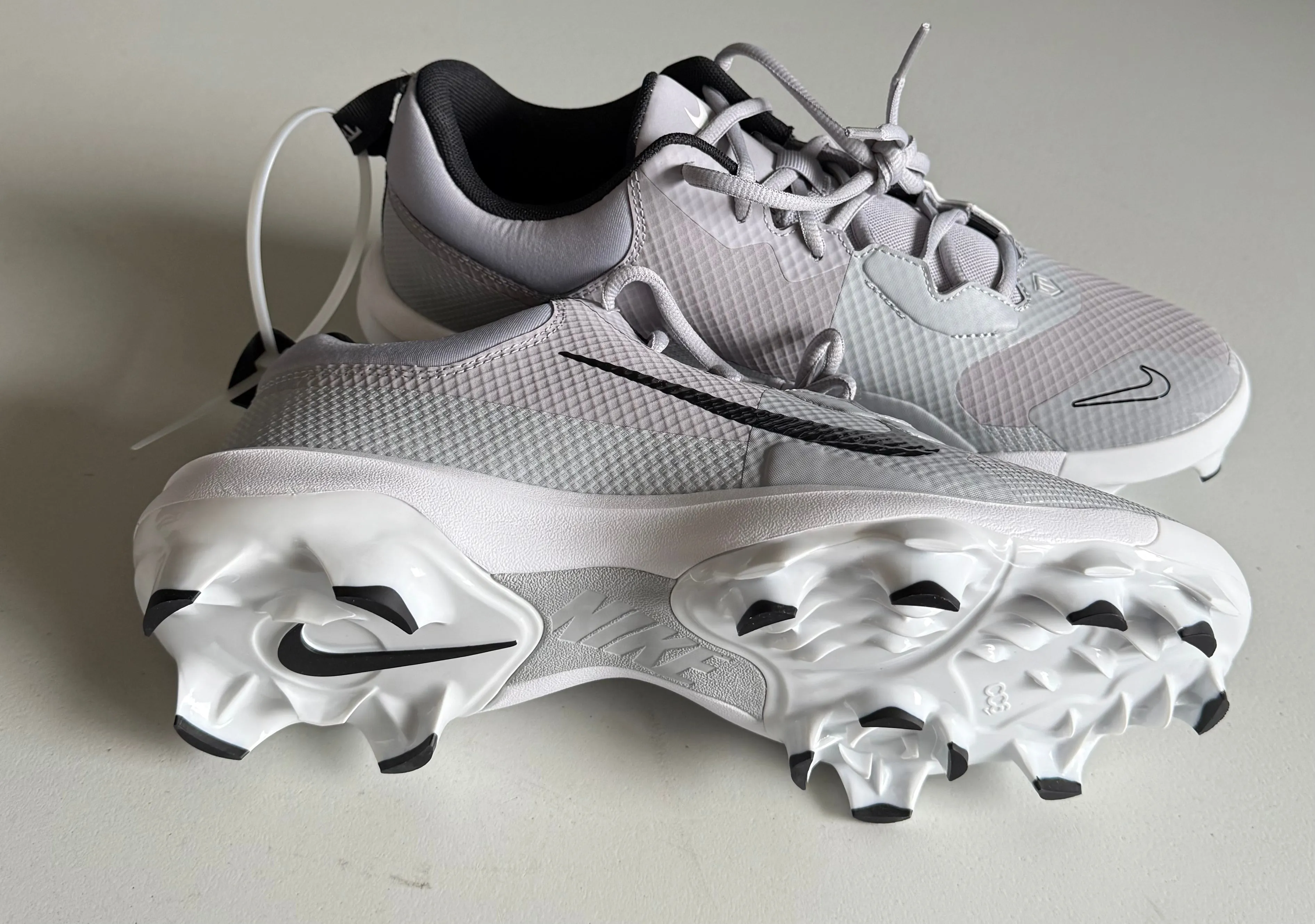 New Nike Force Trout 9 Pro MCS FB2908-002 Gray Baseball Cleats Men's Size 11
