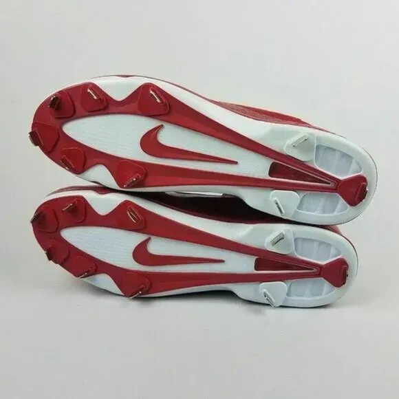 Nike Air Huarache Pro Low Metal Baseball Cleats Men Size 16 Red White 599233-611