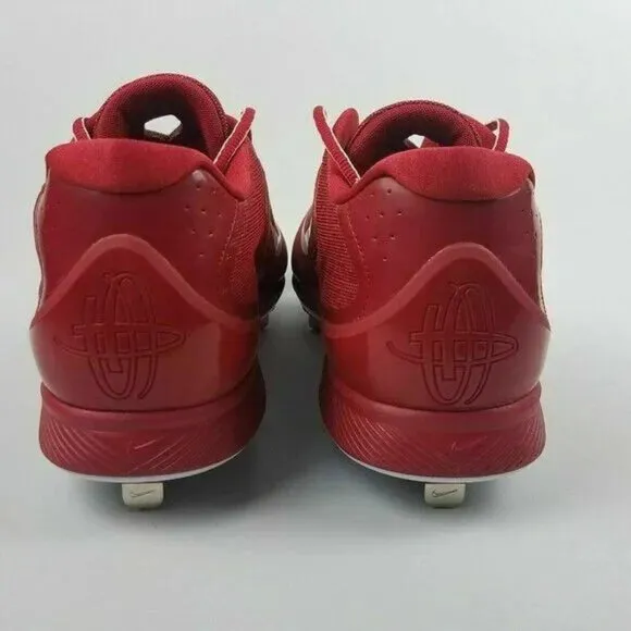 Nike Air Huarache Pro Low Metal Baseball Cleats Men Size 16 Red White 599233-611